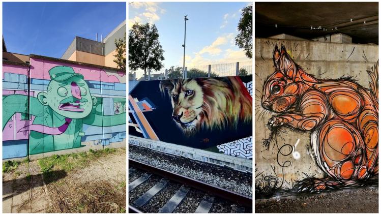 Cinq gares belges où le street art est roi